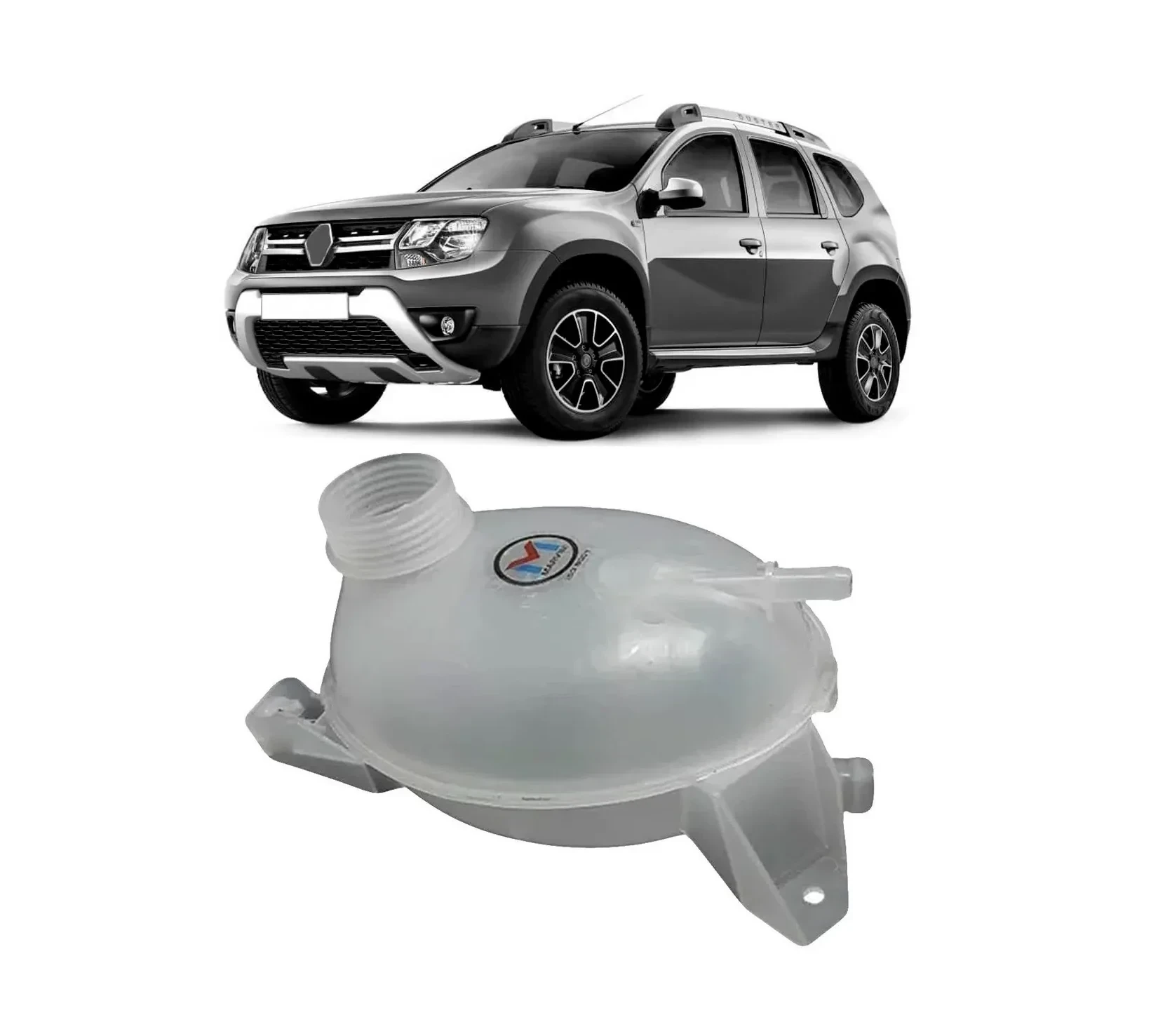 Reservorio radiador Duster / Oroch / Sandero  2017-2021