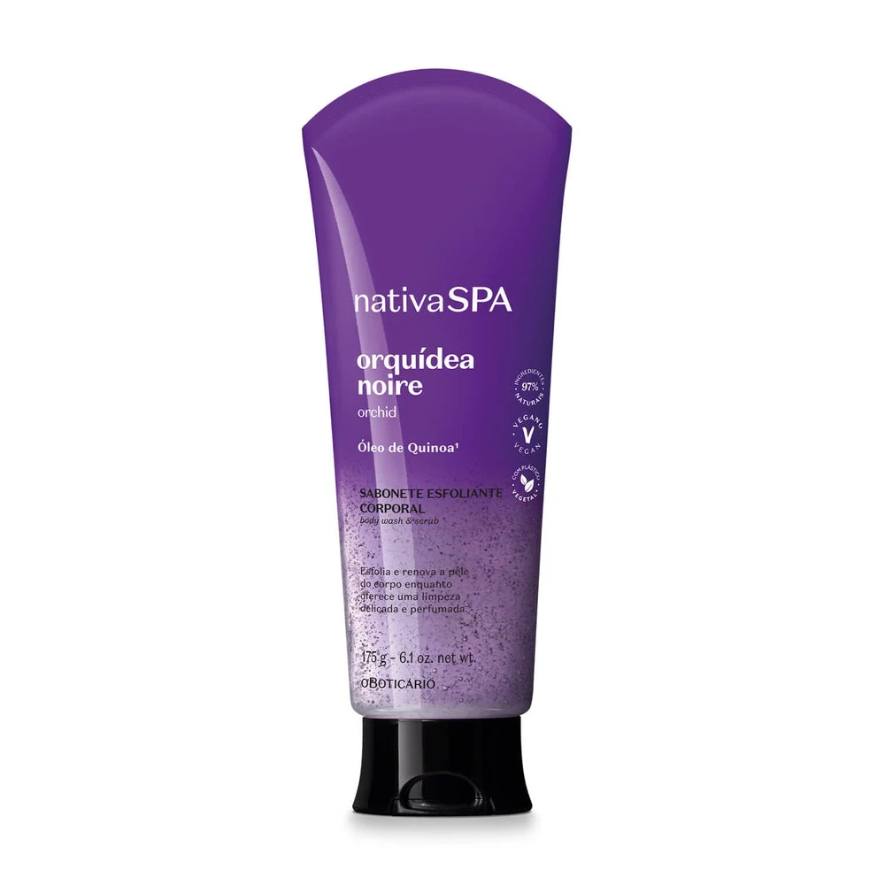 JABÓN LIQUIDO EXFOLIANTE CORPORAL ORQUIDEA NOIRE NSPA