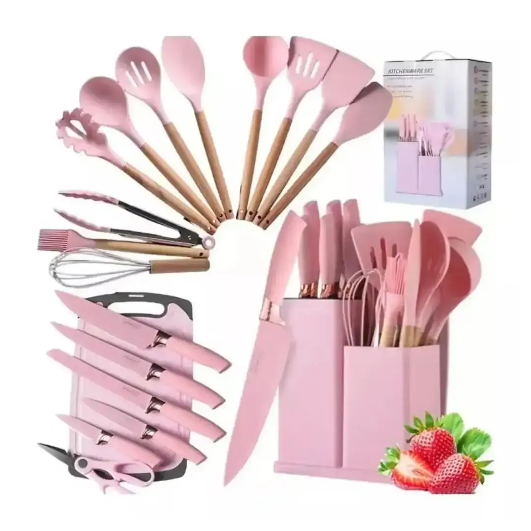 Juego de utensilios de cocina 19 piezas 