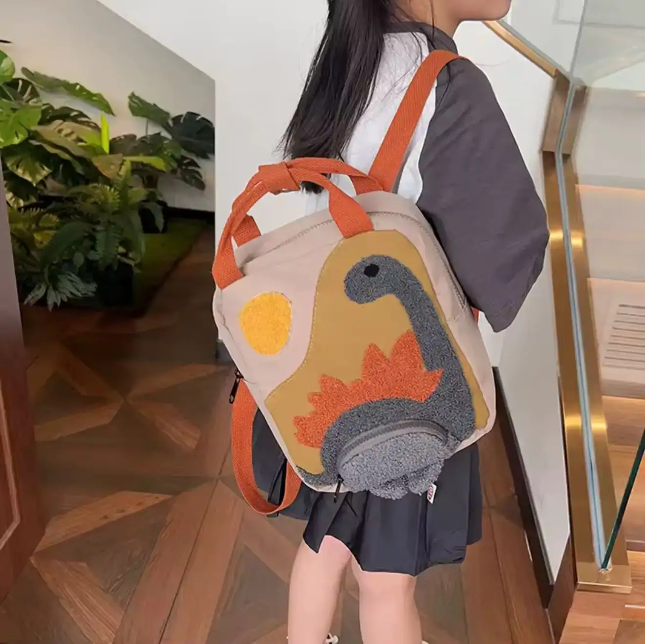 Mochila dinosaurio