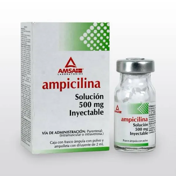 Ampicilina iny. 500mg