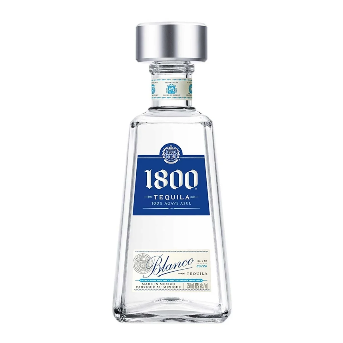 TEQUILA RESERVA 1800 SILVER 750 ML