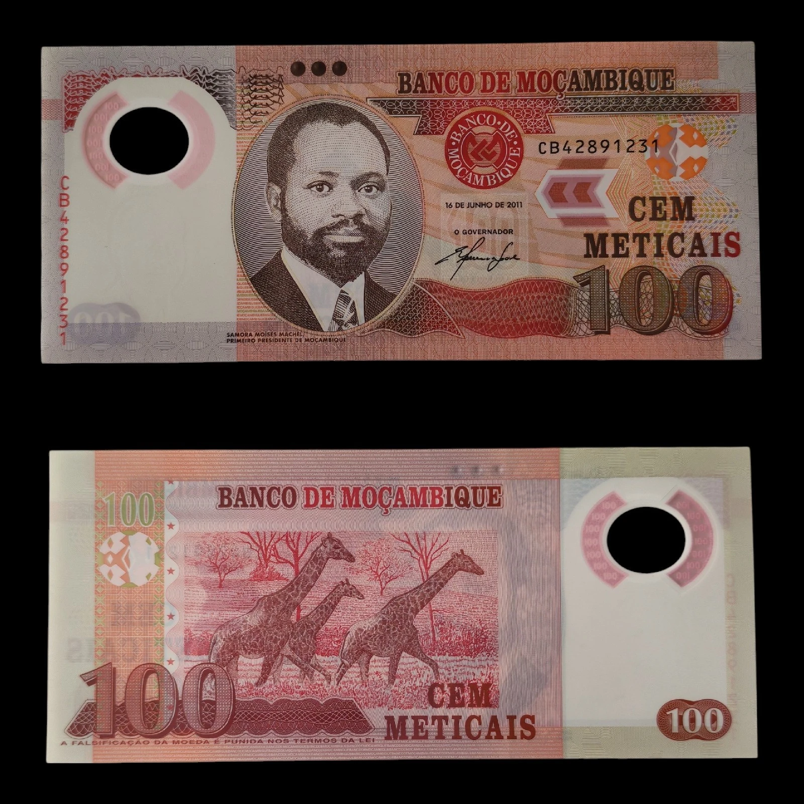 ° Mozambique 100 Meticais UNC