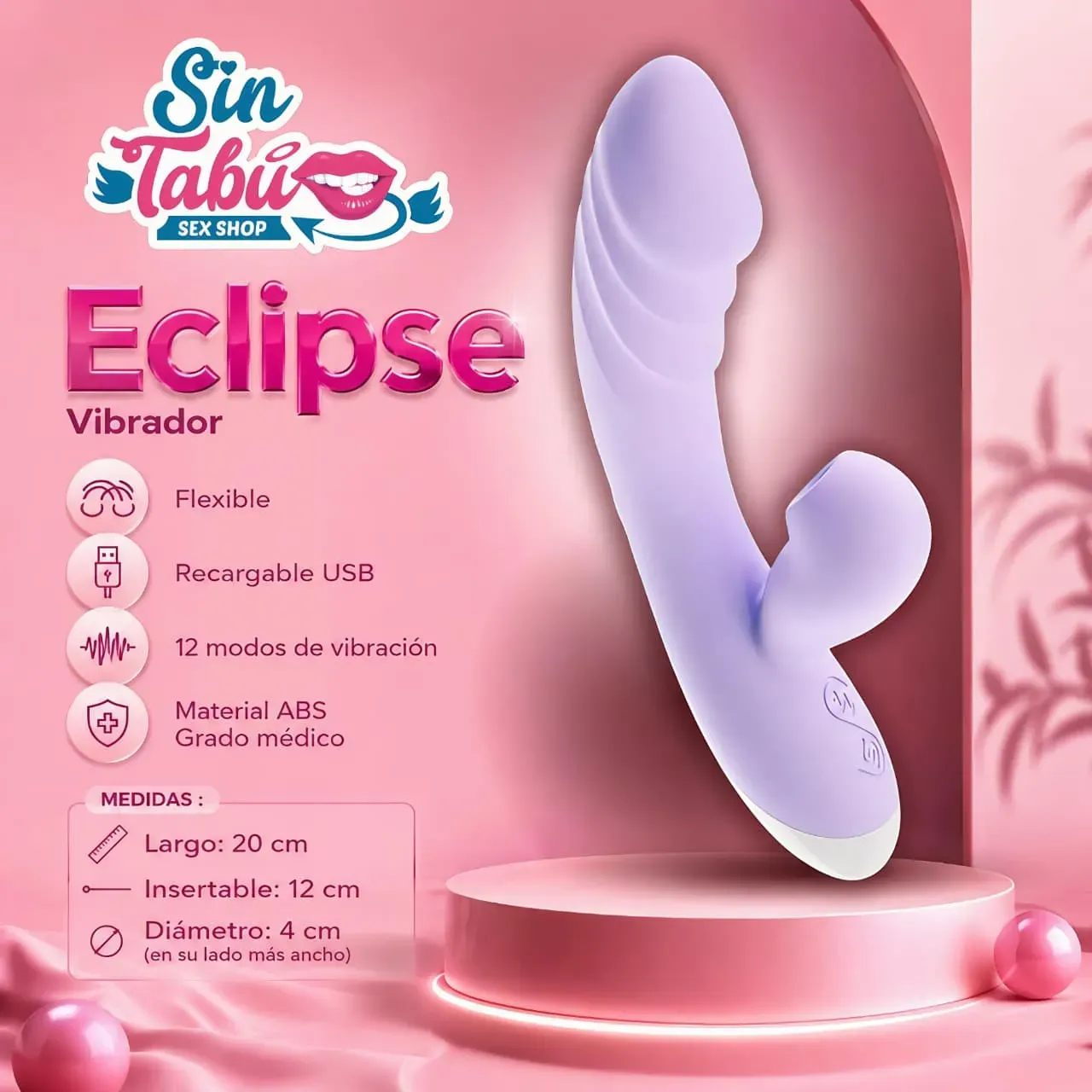 VIBRADOR ECLIPSE