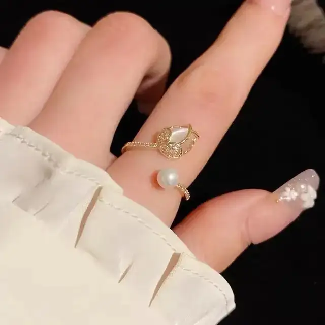 ANILLO TULIPAN BAÑADO 4