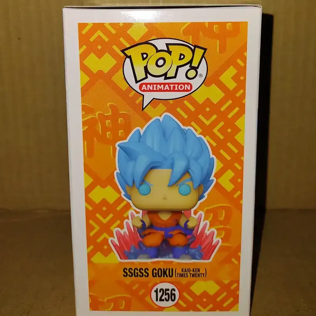 FUNKO POP ANIME DRAGONBALL SUPER SSGSS GOKU KAIO KEN TIMES TWENTY GW 1256 EXCLUSIVO 3