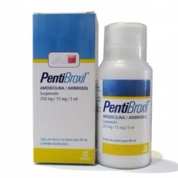 Pentibroxil amoxicilina/ambroxol 500mg/30mg