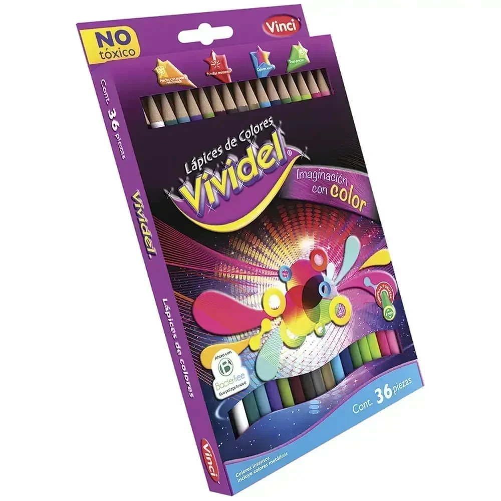 Vividel 36 colores