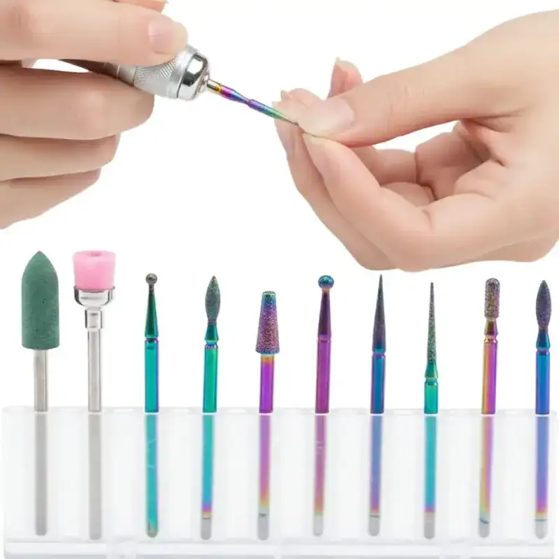 KIT DE BROCAS PARA DRILL DE UÑAS 