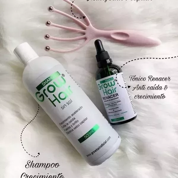 Kit crecimiento Shampoo +tónico 