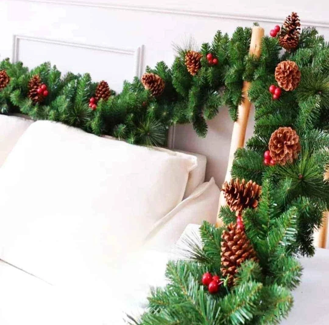 GUIRNALDA NAVIDEÑA DECORADA 2