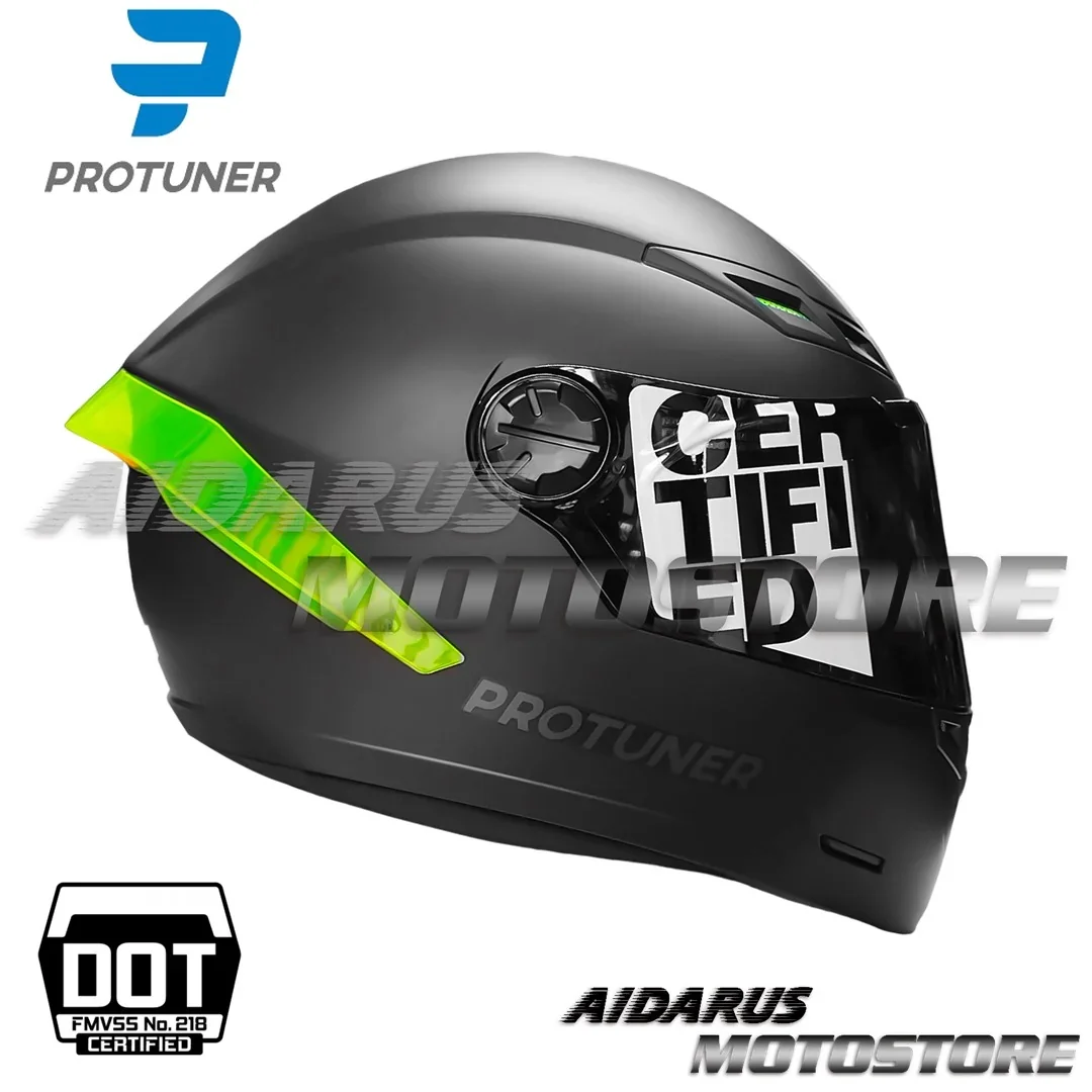 CASCO PROTUNER 501 MATE SPOILER AMARILLO
