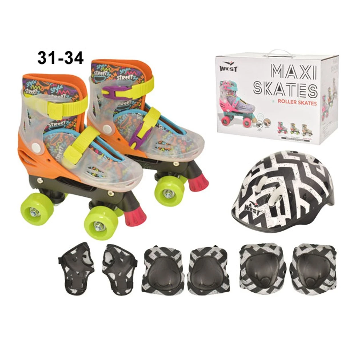 Patin 4 Ruedas Urban Style Ref: YX-0153-59(31-34)