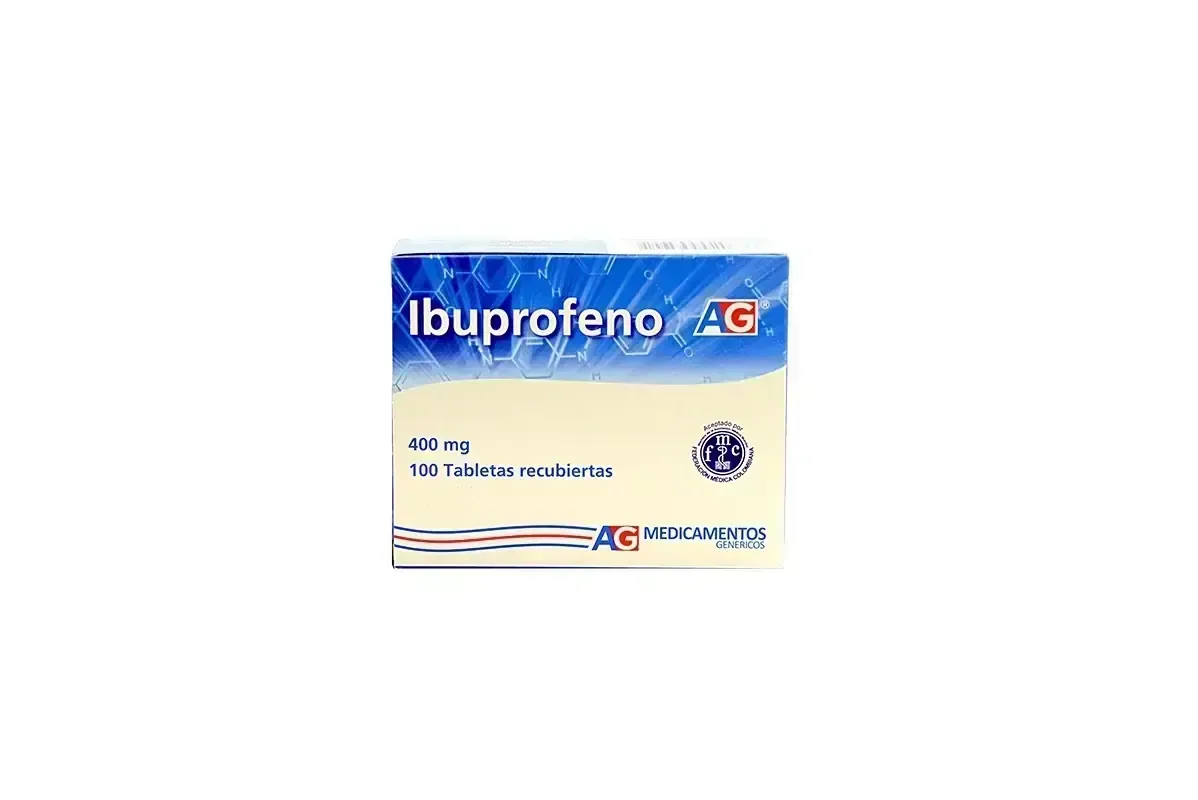 IBUPROFENO 400 X 100 TBL AG