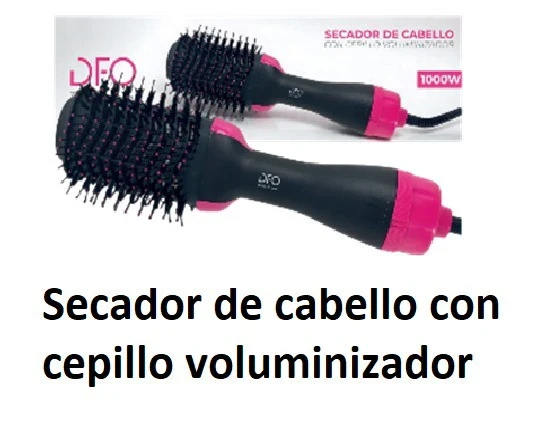 *SECADOR DE CABELLO C/CEPILLO  VOLUMINIZADOR