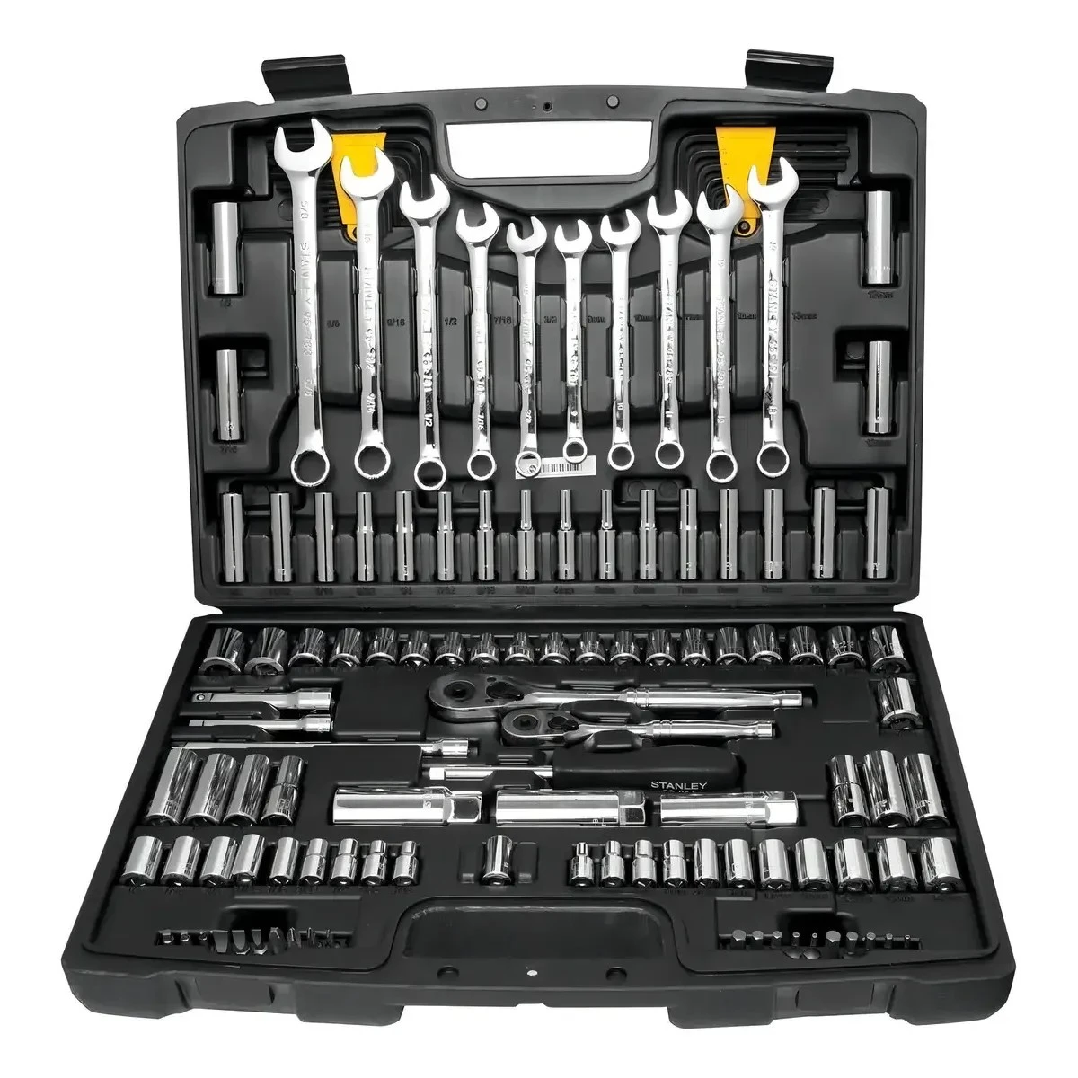 Stanley 94-374 Kit de 123 herramientas Combinadas Color Plateado