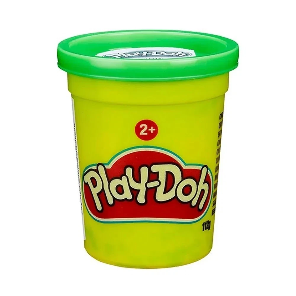 Plastilina play doh verde frasco de 112 gr