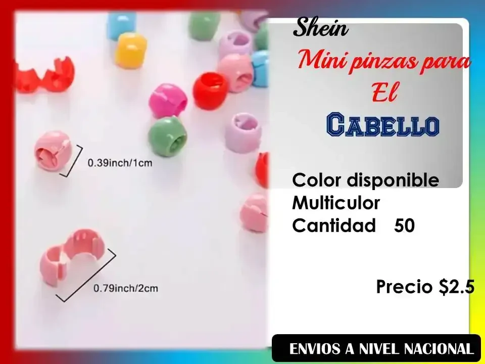 Mini pinzas para el cabello  3
