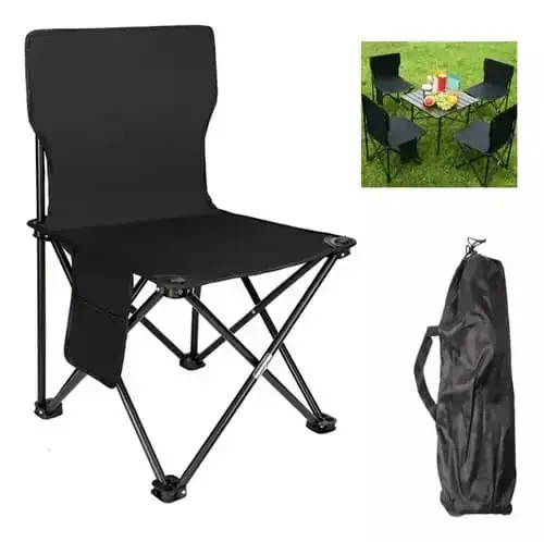 SILLA PLEGABLE PORTATIL 🪑 🏖️😎✨