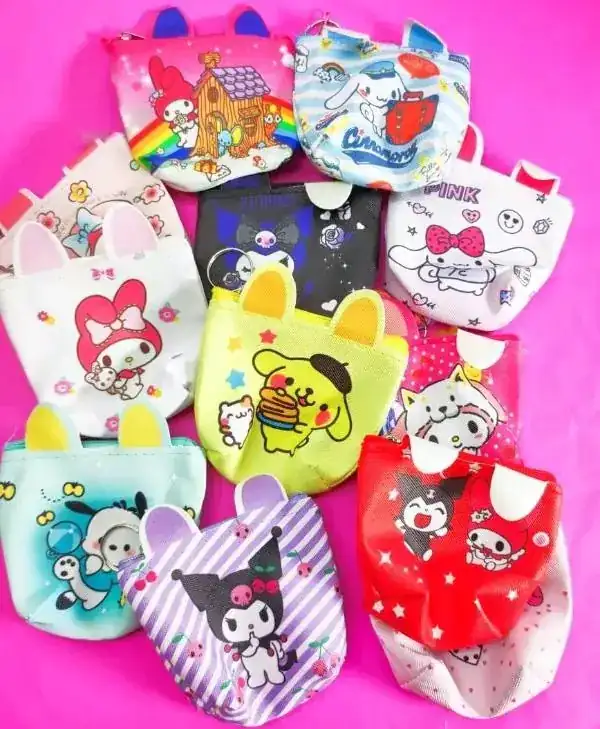 Monederos Sanrio con orejitas