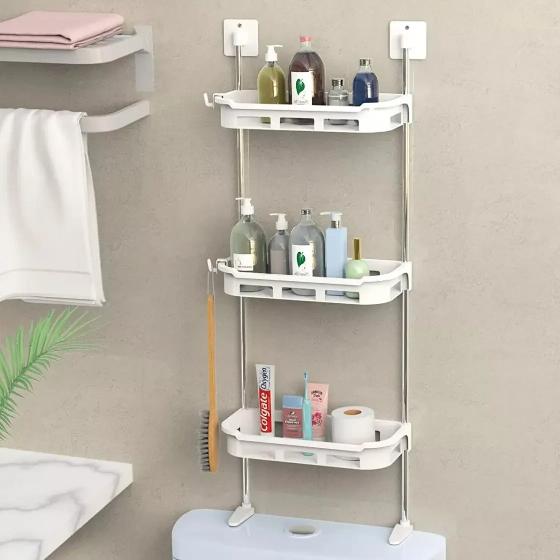 Estante Organizador Baño 3 Repisas Cocina 2
