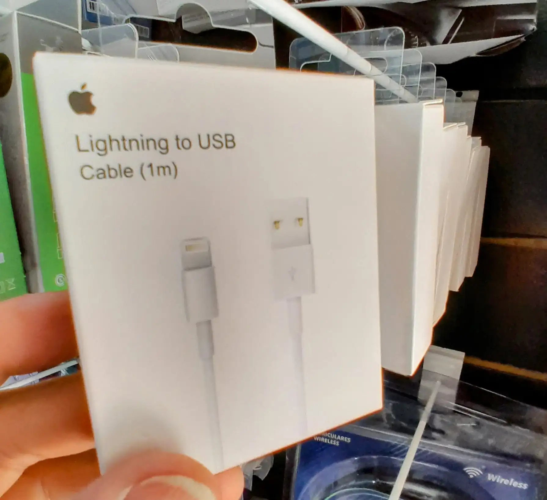 CABLE USB IPHONE (1m)
