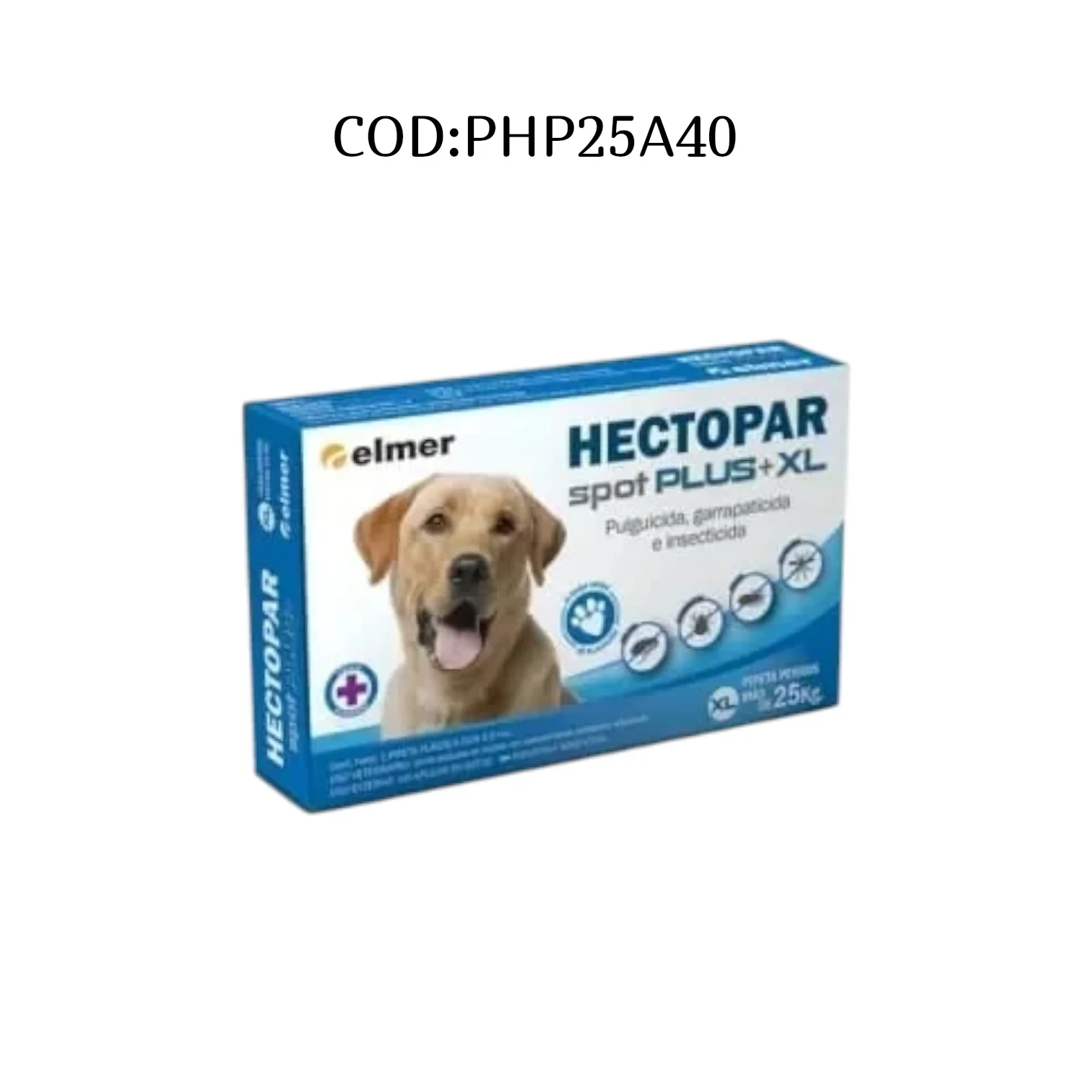 Pipeta hectopar 25 a 40 kg