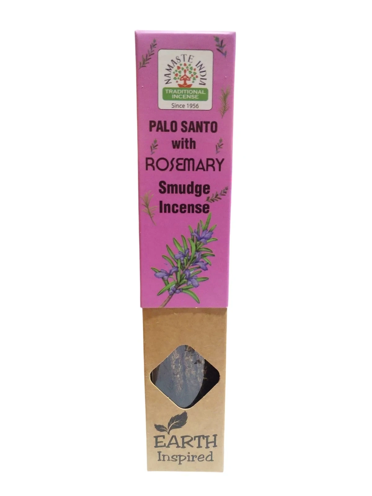Incienso Organico Palo Santo Y Romero Namaste India