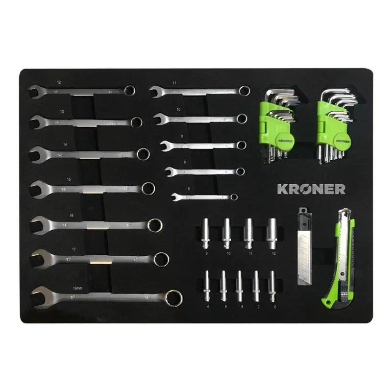 Carro Gabinete Porta Herramientas Kroner 170 Pzas Premium 3