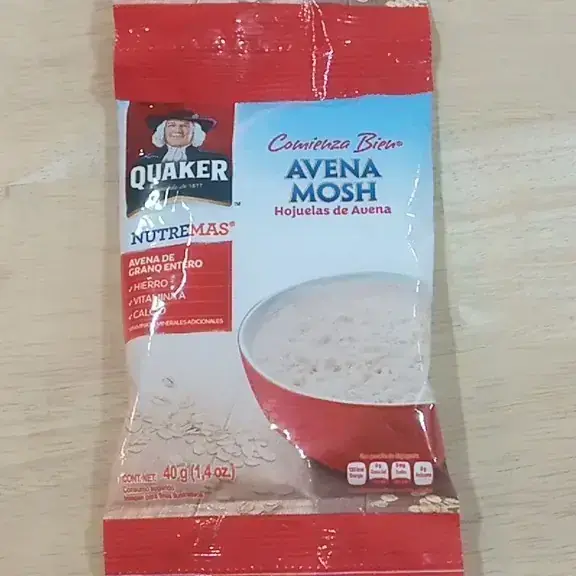 Avena mosh hojuelas de avena 