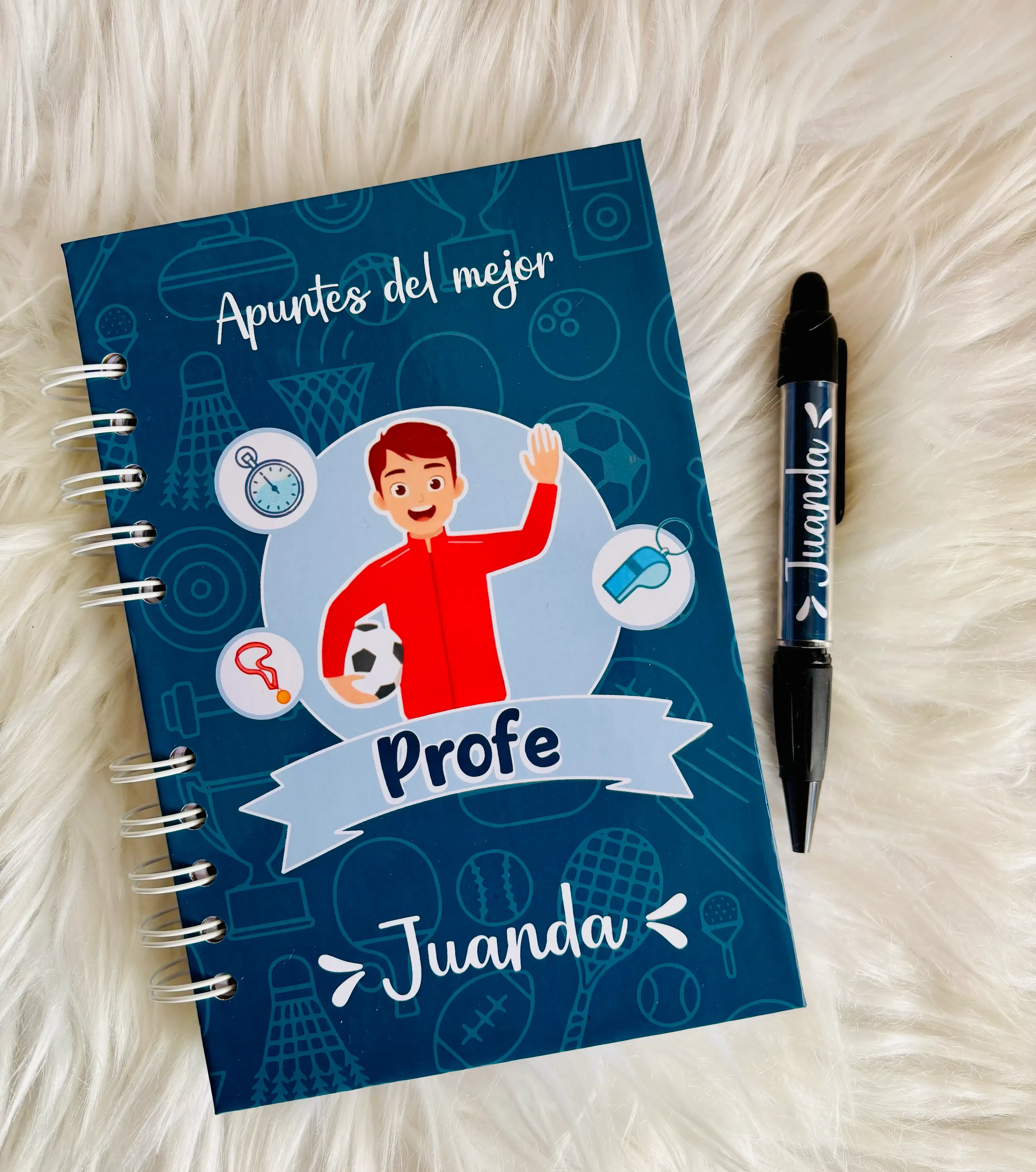 Agenda pequeña y lapicero  2