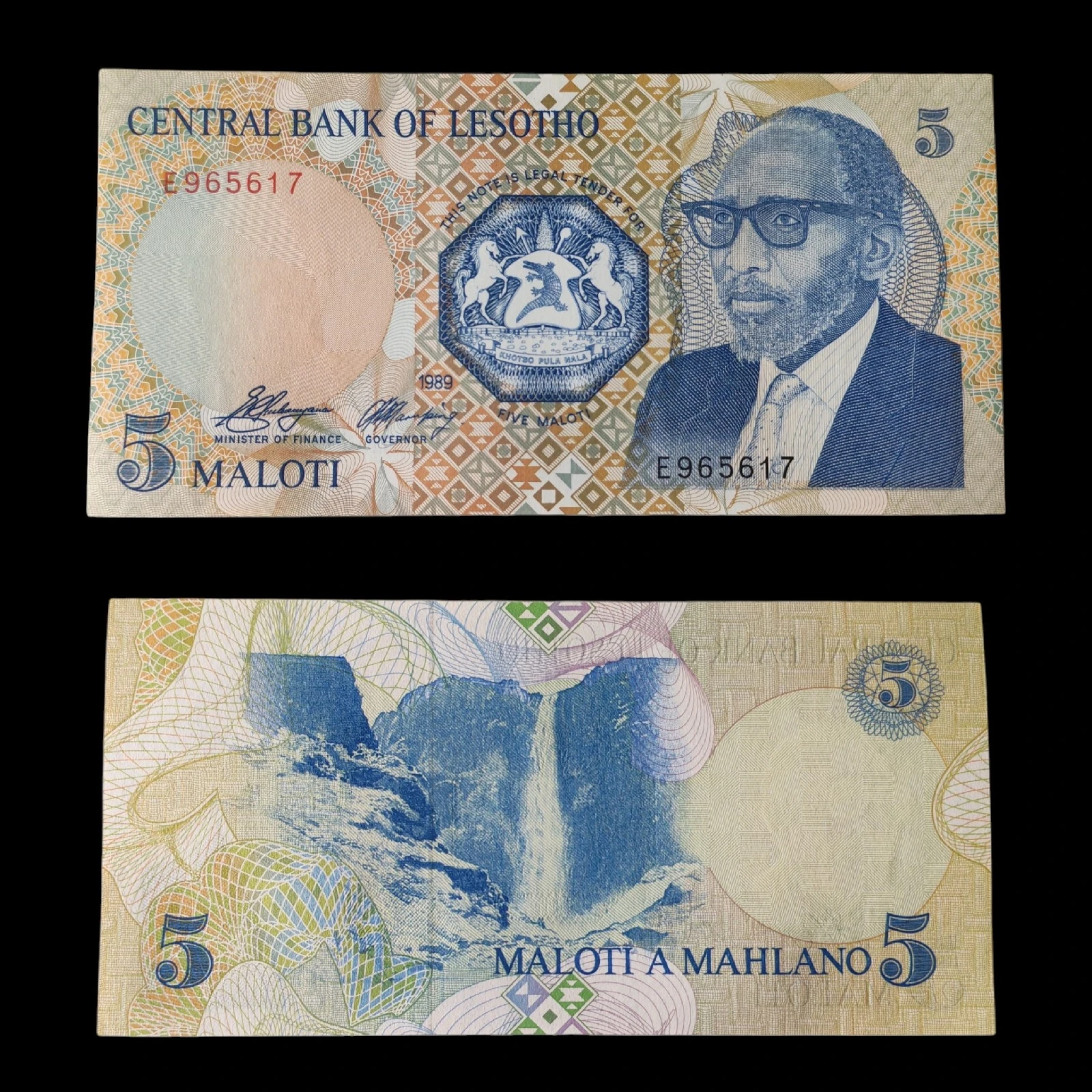 ° Lesotho 5 maloti UNC