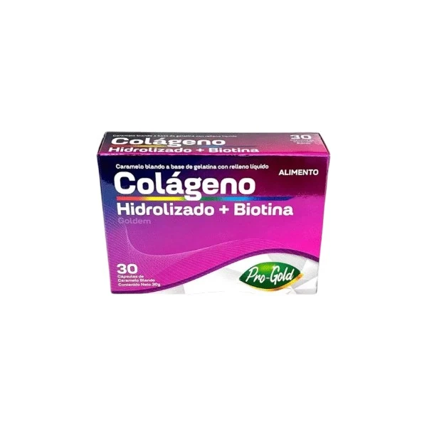 COLAGENO HIDROLIZADO + BIOTINA PROGOLD 