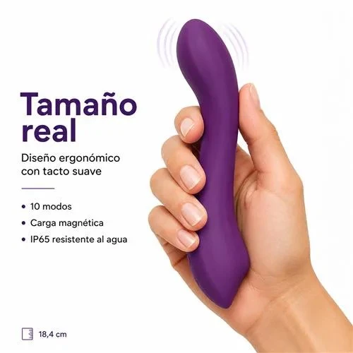 Vibrador Ergomuv con Temperatura 3