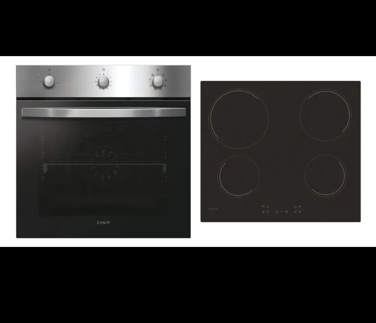 Combo Candy Horno Eléctrico 65L Y Anafe Eléctrico 4 Zonas 2