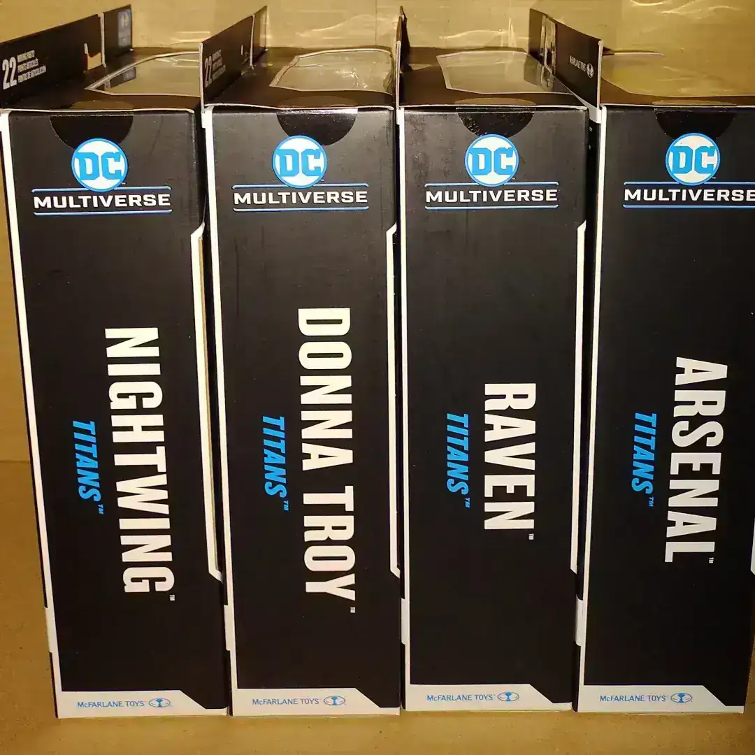 Mcfarlane DC Multiverse Titans wave completa 