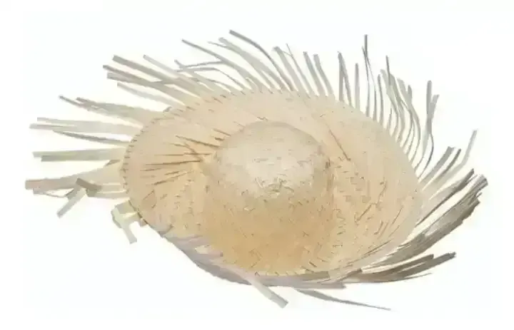 Sombrero de paja premium natural 