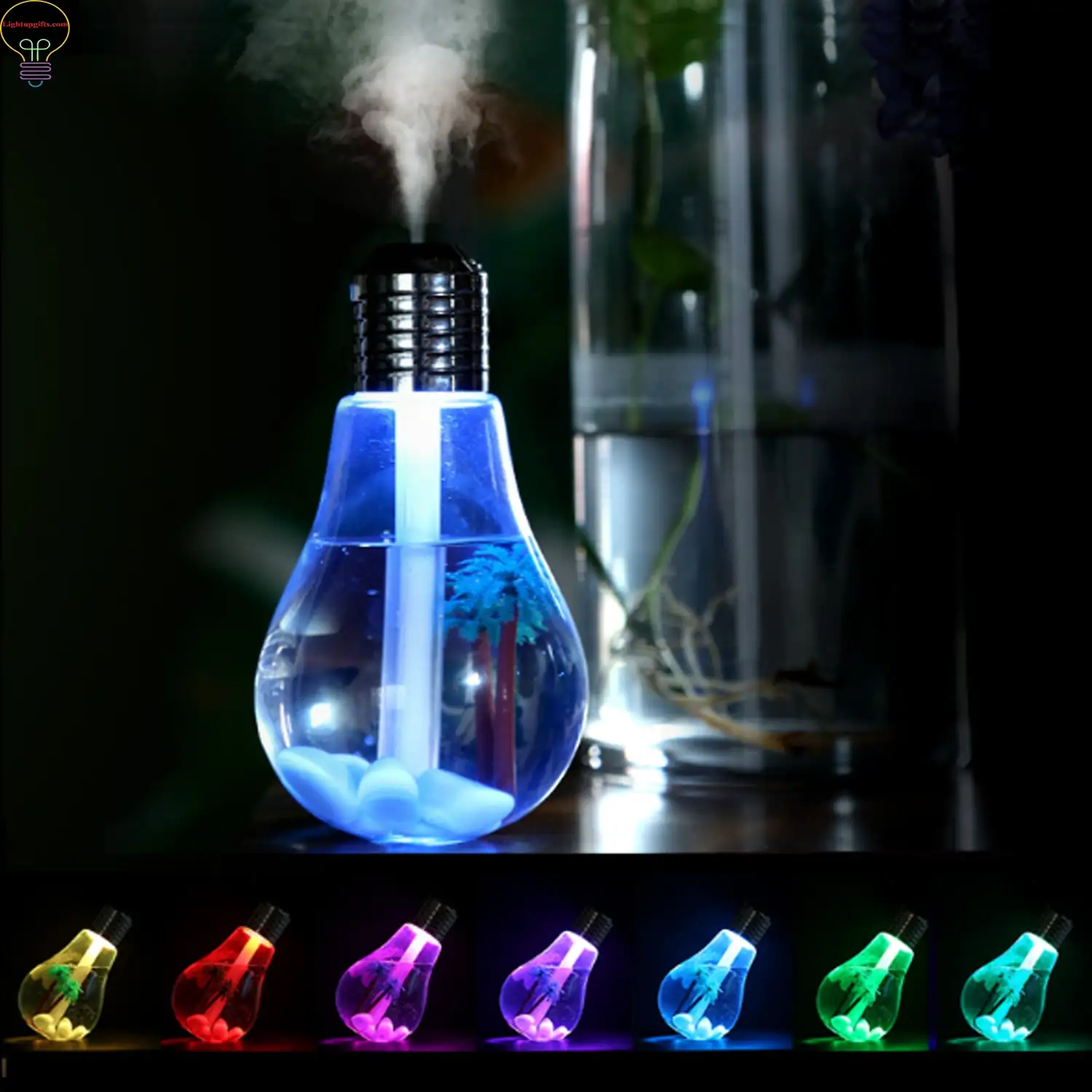 Bombilla humificador con luz
