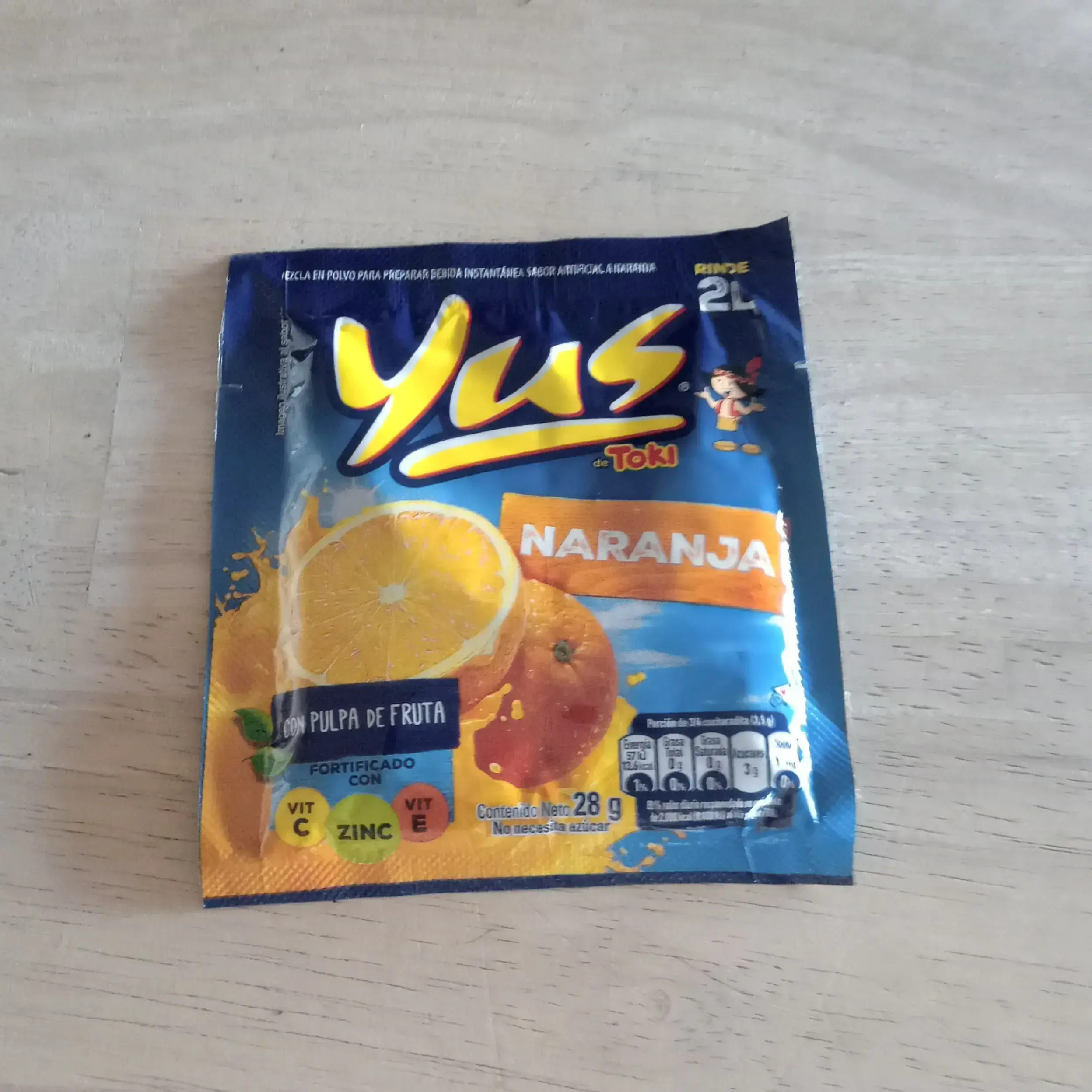 Yus Toki de naranja 28 g