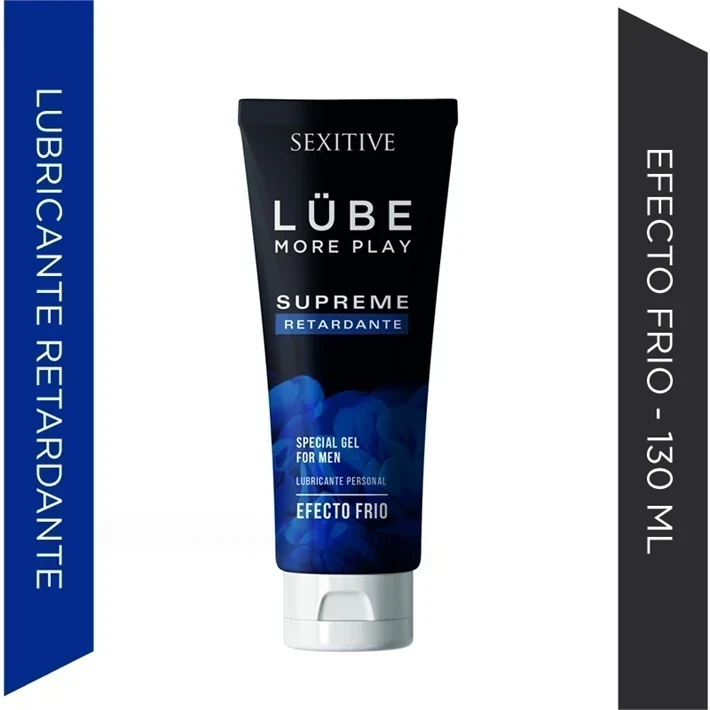 Lubricante lube supreme retardante efecto frio 130ml #