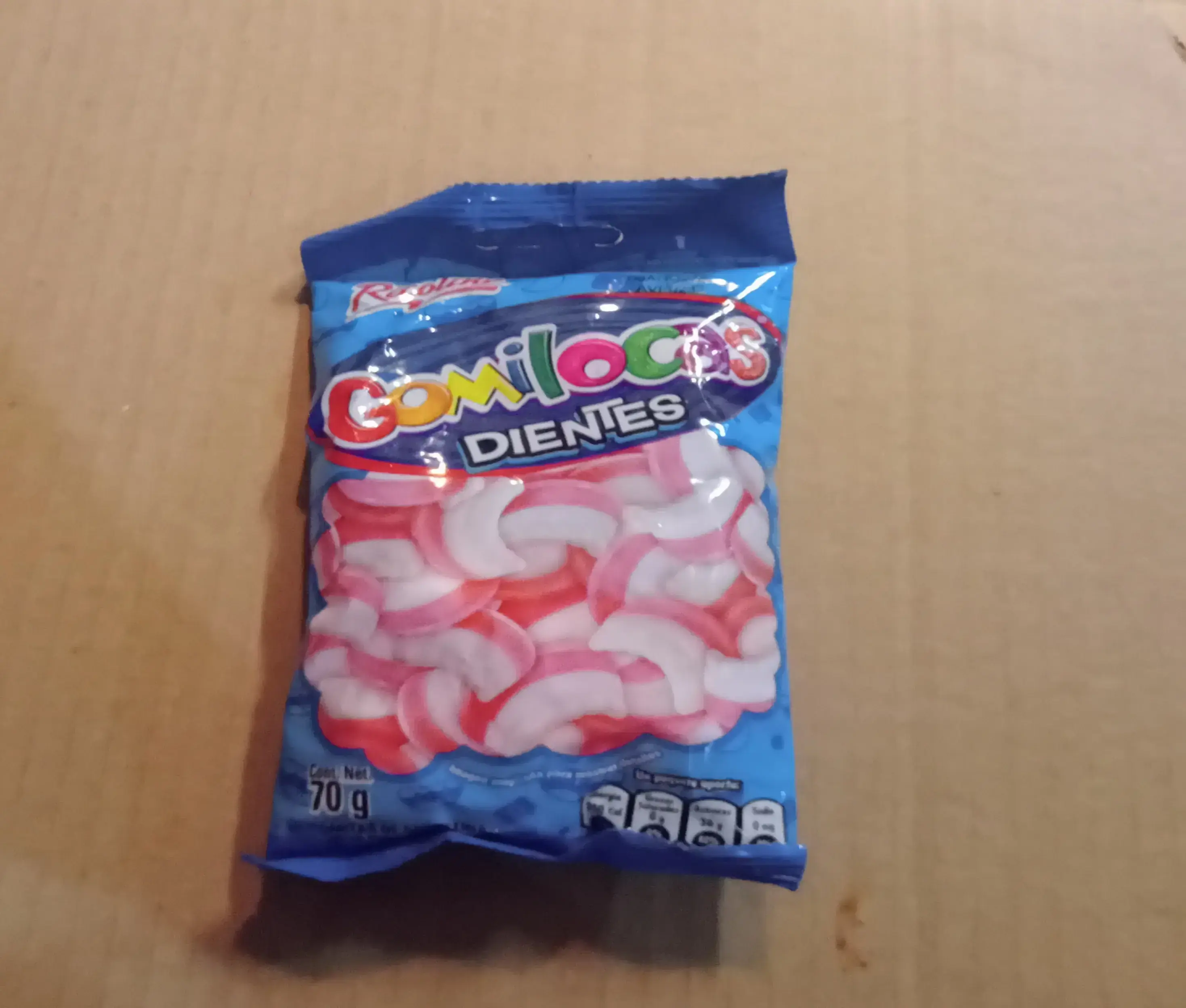 Gomilocas dientes 70 g