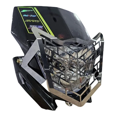 AC XTZ 125 Protector de farola cromado