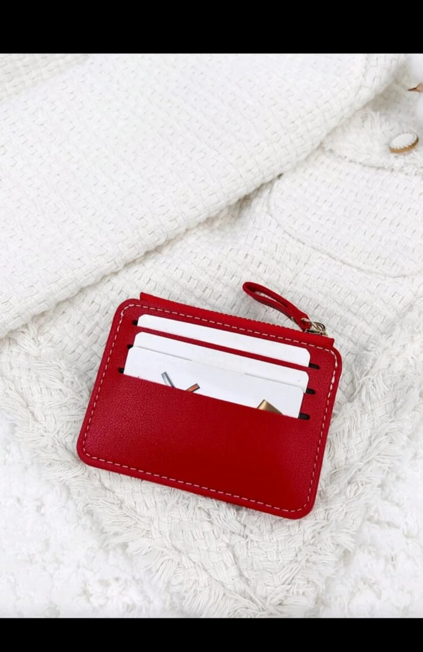 Monedero Tarjetero Southland Ultra-Slim– Diseño Minimalista en Poliuretano con Cierre Dorado. 2