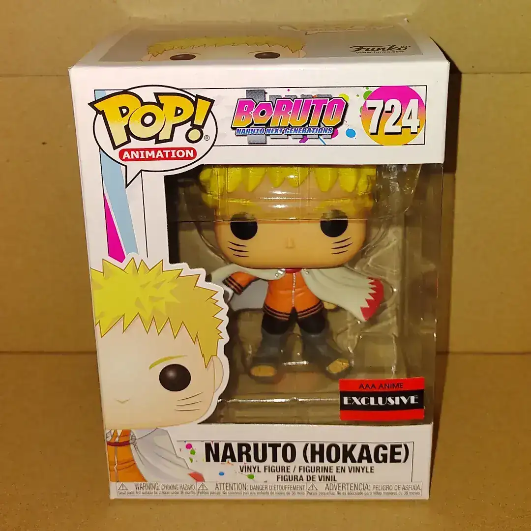 Funko Pop Boruto Naruto Hokage exclusivo Anime AAA #724