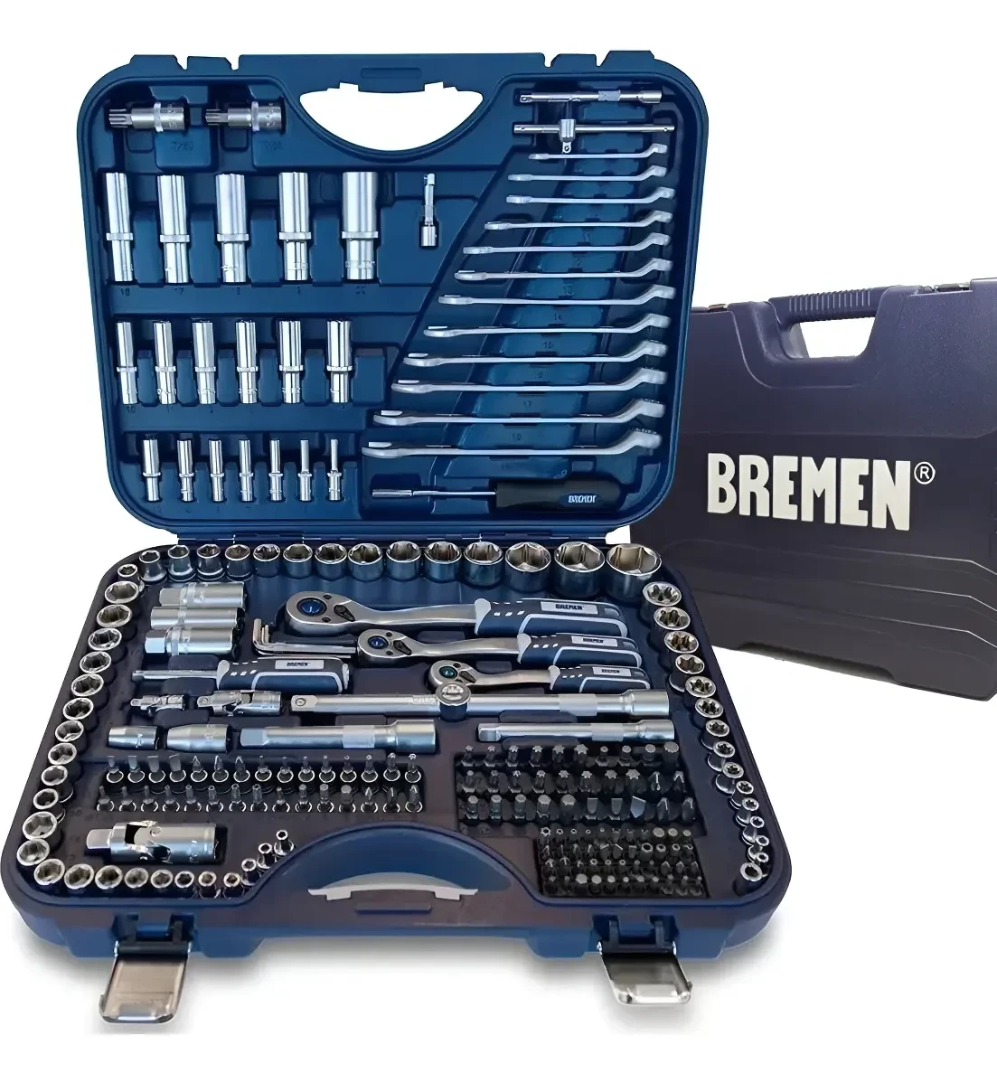 Juego Set Herramientas Tubos Bocallaves De 218 Piezas Bremen 2
