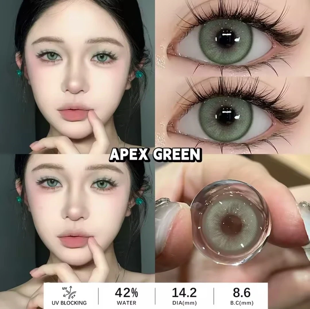 Lentes de contacto - Referencia: APEX GREEN 6