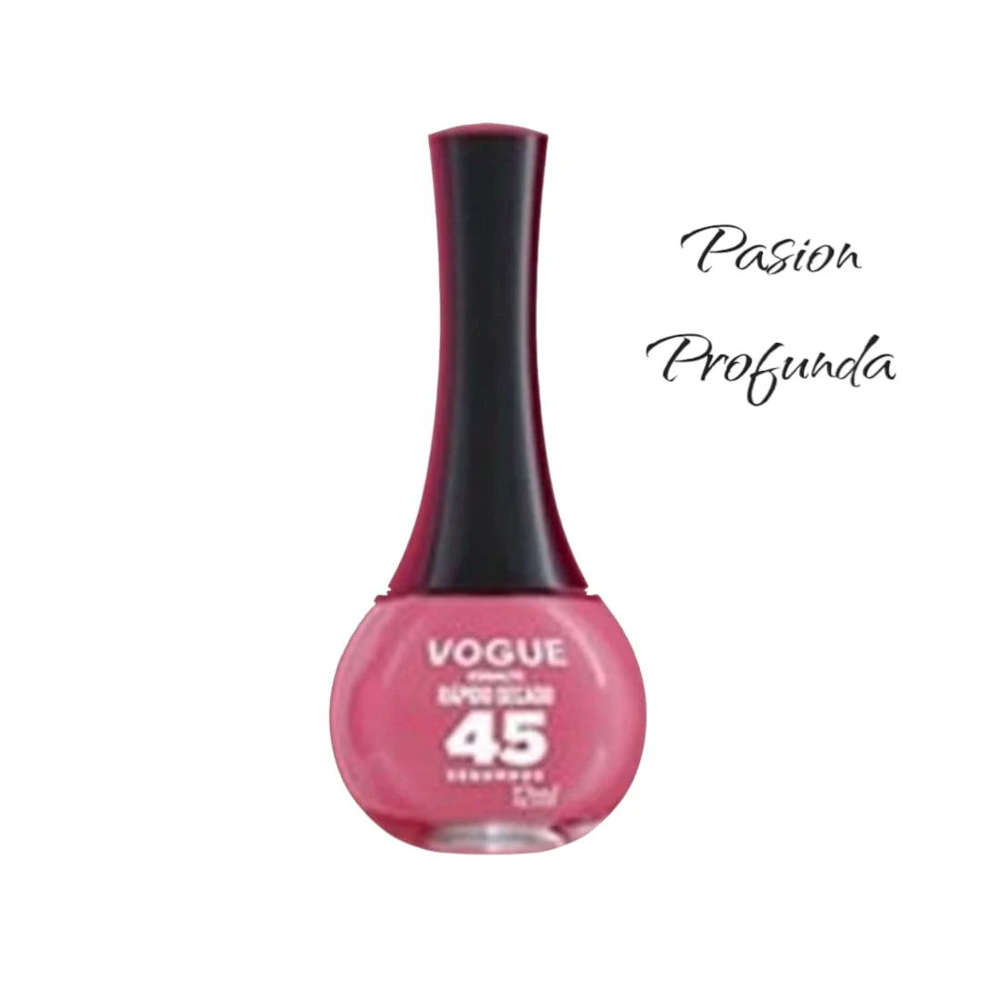 vogue esmalte secado rapido pasion profunda