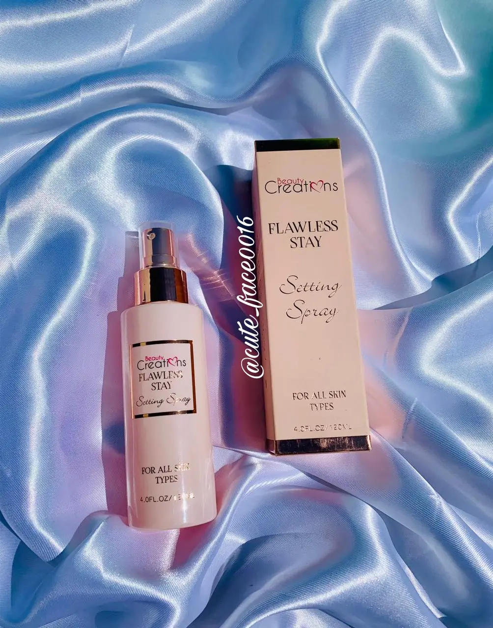 Setting spray flawless stay Beauty Creations
