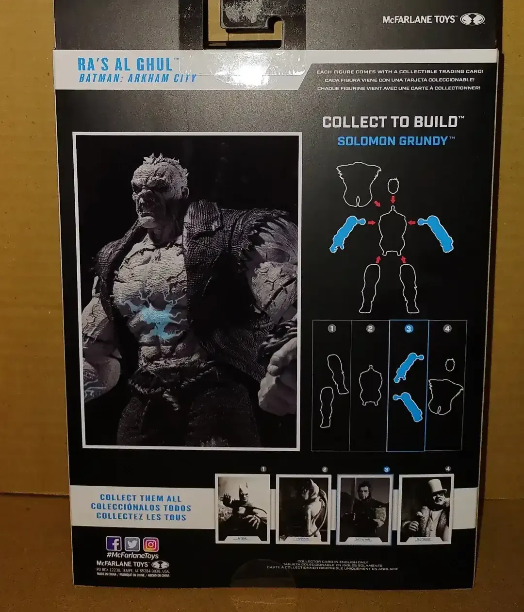 Mcfarlane DC Multiverse RA’S AL GHUL GOLD LABEL (BATMAN: ARKHAM CITY) 3
