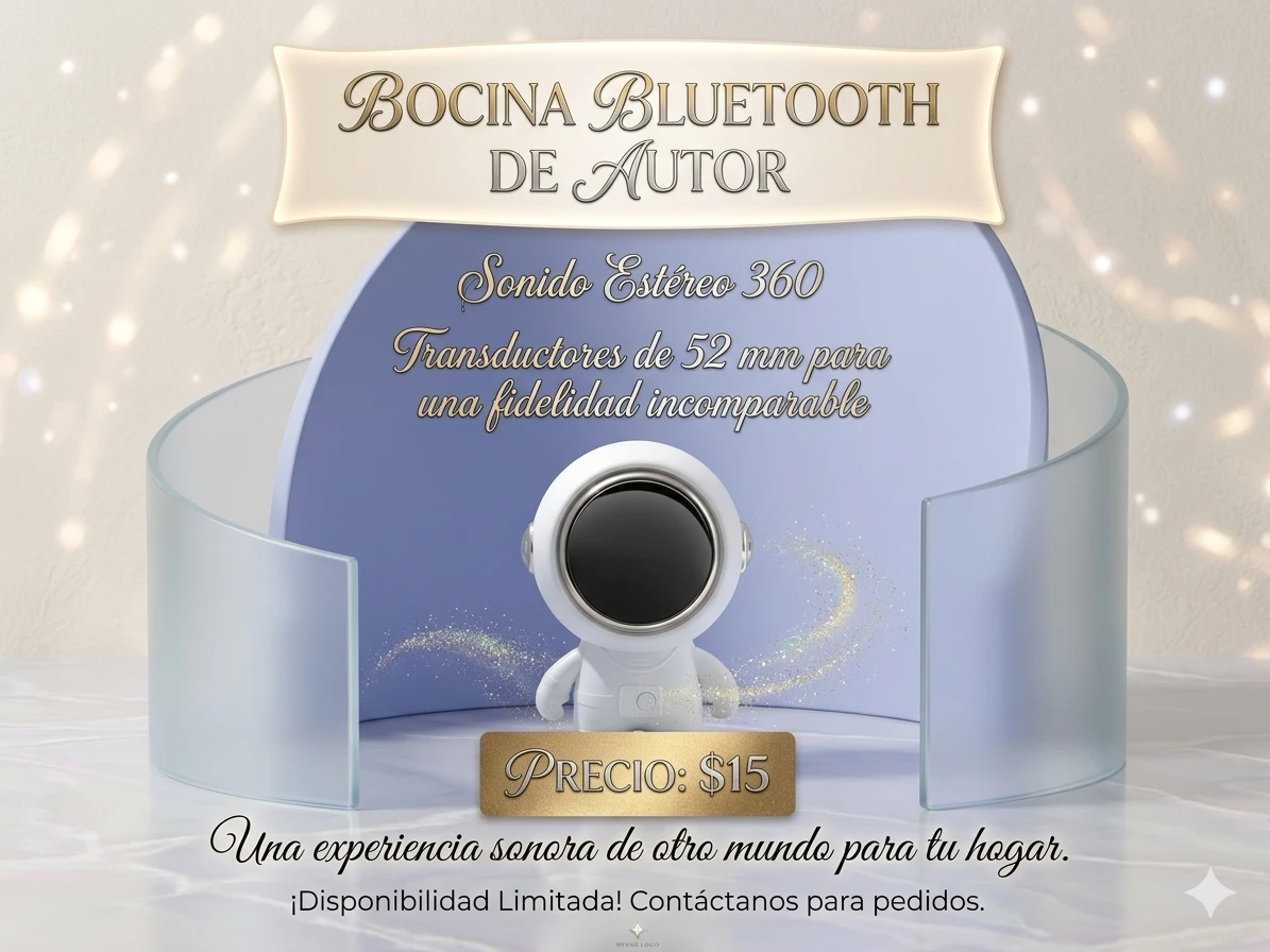 473 bocina Bluetooth astronauta